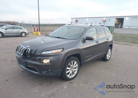 2016 Jeep Cherokee Limited из США, поврежденный, VIN 1C4PJMDB3GW261483